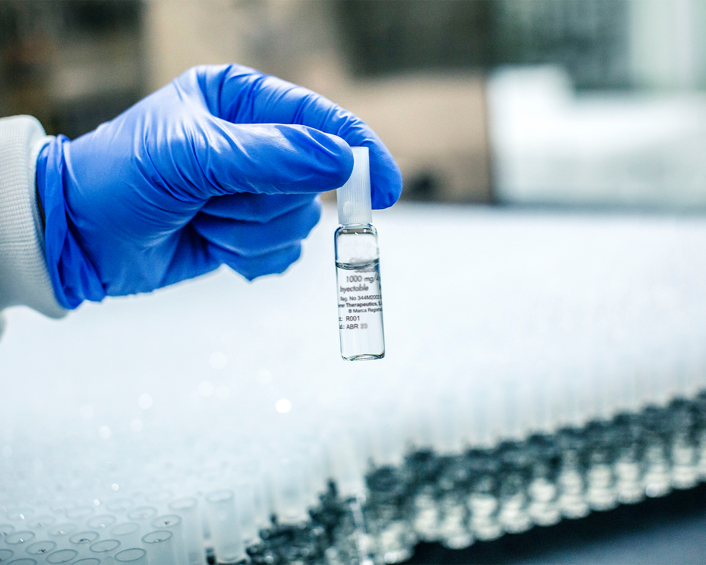 Drug manufacturing process and quality control of pharmaceutical products at Grupo Ferrer.